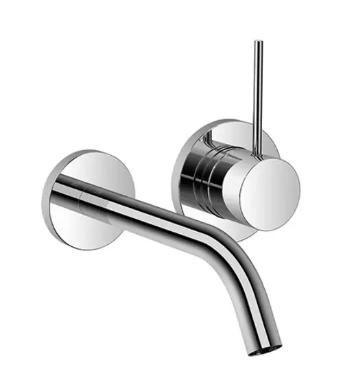 Dornbracht-META-Waschtisch-Wand-Einhandbatterie-Ausladung 190mm-chrom gebürstet, 36860662-93, Artikel in Kategorie
